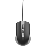 Gembird hiir MUS-4B-01-GB, 4 nuppu, 1200 DPI, USB Type-A, optiline, toitekaabel, must, hall