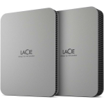 Lacie V&auml;line HDD 2TB STLP2000400, USB Type-C, 3.2 Gen 1, H&otilde;be, Alumiinium, Plug and Play