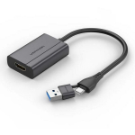 Vention HDMI USB-C/A adapter ACYHB 1 HDMI, 1 USB-C, 1 USB 2.0, 0.15m, 1080P@60Hz, HD kvaliteet
