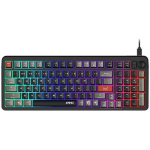 Msi Klaviatuur FORGE GK110 US, 97 nuppu, RGB LED taustavalgustus, 1.5 m kaabel, Membrānklahvid, Must