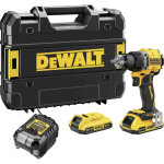 Dewalt juhtmeta puure DCD794D2T-QW, 18 V, 2 Ah Li-ion, 74 Nm, 2 kiirus, 2 akut, T STAK kott