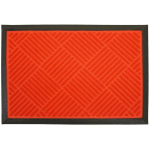 Besk uksematt 9083987, 40x60cm, kangas/kumm, ristk&uuml;lik, punane