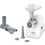 Bosch Liha hakkija MFW2515W, 1500 W, 1 kiirus, 1.7 kg/min, vorstide otsik, kompaktne disain