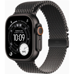 Apple Nutitelefon Ultra 3 MF1T4ET/A, 49mm, 64GB, Aku, GPS, LTE, Bluetooth 5.3, 100m veekindel, must titaan, milanose silmus