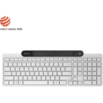 Lenovo 800 klaviatuur GY41R69583, Bluetooth 5.1, 108 nuppu, valge, QWERTY, Windows 11, traadita, 1-aastane garantii