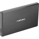Natec V&auml;line HDD korpus Rhino Go 2,5'' NKZ-0941, 4 TB, 1 x USB 3.0, alumiinium, must