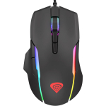 Genesis m&auml;ngurihiir Xenon 220 NMG-1572, 6400 DPI, 7 nuppu, ergonoomiline, RGB valgustus, USB-A