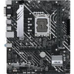 Asus Emaplaat PRIME H610M-A D4-CSM 90MB19P0-M0EAYC, 244mm, 211mm, 1xLGA 1700, 4xSATA 3, 2xM.2, 1xHDMI, 1xDP, 6xUSB 3.2, 64GB DDR4
