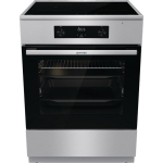 Gorenje GEIT6C60XPG vabalt seisev pliit, 4 induktsioontsooni, 71L, 10500W, 220-240V, A+++ kuni C, AquaClean, MultiAir, laste lukk