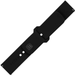 Fixed Sportlik rihmakomplekt kiire vabastamisega 22mm, FIXSST2-22MM-BK, 160-235 mm, must, silikoon, Higi- ja veekindel