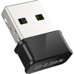 D-Link AC1300 MU-MIMO Wi-Fi Nano USB adapter DWA-181, 1300 Mbps, 2.4 GHz, 5 GHz, IEEE 802.11ac, USB 2.0, must