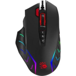 A4Tech Bloody J95S J95S A BK, juhtmega m&auml;nguhiir, USB, optiline, 100-8000 DPI, 8 nuppu, 1.8m, 0.2ms, RGB, must