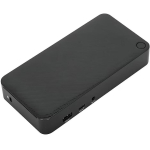 Targus Universaalne dokk DOCK315EUZ, 65 W, 2xDisplayPort, 3xUSB 3.2 Gen 1 Type-A, 1xUSB 3.2 Gen 1 Type-C, RJ-45, 3,5 mm, must