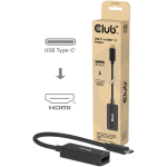 Club3D CAC-2505 I/O adapter USB-C HDMI-le, 0.12m, HDMI 2.1, must