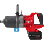 Milwaukee M18 ONEFHIWF1DS-121C 4933499253, 1", 18V, 12Ah, 2576Nm, 2711Nm, 4 kiirust, l&ouml;&ouml;kmutriv&otilde;ti, aku, laadija, kast