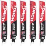 Milwaukee 48476551 m&otilde;&otilde;ksaag lehed, 150mm, 10TPI, 5 tk, karbiidhambad, metallile