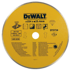 Teemantketas 254x25,4mm (kivi, betoon, porc., Gran.) DT3734-XJ DEWALT
