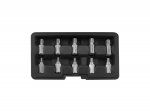 Spiraalsed kruvieemaldajad komplekt 3&ndash;11 mm 13 mm kuusnurkajam 10 tk YATO YT-05890