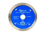 Geko Diamantketas plaatidele G78331, 125mm, 22,23mm, 1,2mm, 10mm, 12200rpm, k&otilde;va teras, mikrosegmenteeritud