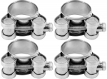 Skrūvju skavas W1 21-23mm, VOREL, 73788, 4 gab., 18mm platums, cinkotas