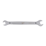 DIVPUSĒJĀ UZGRIEŽŅU ATSLĒGA, DOUBLE OPEN END SPANNER - 10 X 13 MM, 4932492720 MILWAUKEE