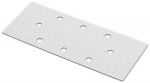 Liivapaber ristk&uuml;lik 93x240mm B t&uuml;&uuml;p - G120 - 5 tk, KREATOR, KRT202557, Terade suurus: 120, Augud: 8