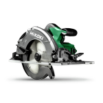 Rokas zāģis HIKOKI C7BUMW1Z, 1300 W, 190 mm, 66 mm grie&scaron;anas dziļums, dro&scaron;ības bremze