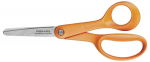 Bērnu &scaron;ķēres, FISKARS, 1005166, 130 mm, labročiem, oranžas, dro&scaron;a noapaļota galu forma
