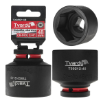 Impact socket Tvardy T00212-48 3/4" 6PT 48mm CR-MO