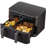 Elektriline &otilde;hufrit&uuml;&uuml;r kahe tsooniga Dual Zone s&uuml;steemiga ja 3D konvektsiooniga nutikas rakenduse kaudu juhitav 2700 W kogumaht 10 L must Xiaomi