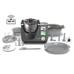 Smart Cooking Robot CR1S: bowl 3.5 L, 8 automatic program, 12 speeds, 1000 W (Heating Power), 600 W (Motor Power), Temperature range: 37-130&deg;C, Built-in Kitchen Scale
