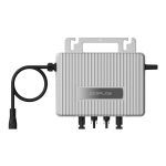 EcoFlow Stream Microinverter Kit EFStreamMI800W+AC5M+ mikroinverter 800W Wi-Fi PV ja AC kaablid Valge