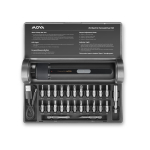 Mova elektriline kruvikeeraja 4V 8Nm MSD008 juhtmevaba kompaktne t&ouml;&ouml;riist remondiks Must