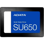 Adata SSD ASU650SS-2TT-R 2TB 3D NAND, 520 MB/s lugemine, 450 MB/s kirjutamine, 6 Gbit/s andmeedastus, 2.5" vorm