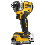 Dewalt L&ouml;&ouml;ktrell DCF860E2T-QW 18V, 282 Nm, 1/4", 4 režiimi, 2 x 1.7 Ah Aku, 123 mm, 1.09 kg