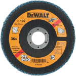 Dewalt lihvketas DT3265-QZ 125 mm, 36, 10 tk, Vastupidav zirkoniumoksiid, T29, Lihvimisnurgad 15-25 kraadi