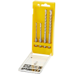 Dewalt SDS-plus 2-l&otilde;ikuriga puuretematerjalide komplekt DT9702-QZ, 4 tk, karbiidist hambad, SDS PLUS, betoon, 0.28 kg