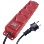 Emos Pikendus P14231, 3m, 4x2P+PE IP44, 3680W, kumm/neopreen, l&uuml;litiga, laste kaitse