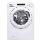 Candy Pesumasin CS4 1072DE/1-S, 7 kg, 1000 RPM, LCD, Energiaklass D, Eeslaetmine, Valge