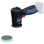 Bosch Professional GPO 12V-77 06019L3000 Juhtmeta p&ouml;&ouml;rlev poleerija, 12V, 600-2200 p/min, 77 mm, harjadeta mootor