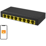 Imou l&uuml;liti SG108C IMOU-SG108C, 8 RJ45 porti, 16 Gbps, 1.488 Mpps, 4 Mb m&auml;lu, 802.3X voolu juhtimine, seinakinnitus