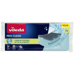 Vileda Pro Clean ens&uuml;&uuml;miga profiilse n&uuml;hkija 179246, 3 tk, hall, sinine, k&auml;sipesu