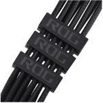 Asus ROG-EQUALIZER 0.75 m 90YE00BN-B0QA00, 0.75 m, 200 g, 1 tk, PCI-E (16-pin), PCI-E x16 (Gen 4.0), must, sirge, kuldkontaktid
