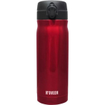 Noveen Termopudel TB825, 0.4l, Punane, roostevaba teras, 12h k&uuml;lma/kuumuse s&auml;ilitamine, elegantne disain