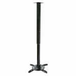 Sbox Projektori kinnitus PM-102XL, 15kg, 600-1020mm, 336mm, 30&deg;, 360&deg;, must, alumiinium