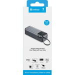 Sandberg All-in1 Powerbank 421-31, 27000 mAh, LiPo, 240 W, USB Type-A 1, USB Type-C 1, must, hall