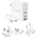 Hyper toiteadapter HJG140WW, 140W, 2xUSB-C, 2m USB-C kaabel, kiire laadimine