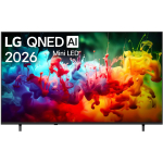 LG 75QNED70B3A teler, 75 tolli, 4K UHD, Mini LED, webOS, nutiteleviisor, 3 HDMI, 1 USB, Wi-Fi, must