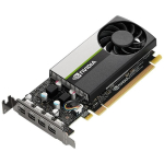 PNY VCNT1000-SB NVIDIA T1000 4GB GDDR6 4x MINI DISPLAYPORT PCI EXPRESS 3.0 LP - ATX BRACKET SMALL BOX