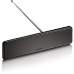 Philips SDV5225/12 teleri antenn, 38 dB, UHF/VHF/HDTV, 75 oomi, 180 cm, 4G/GSM filter, tasane